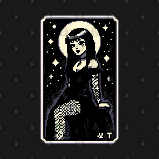 gothic style - goth 8bit pixel art by vaporgraphic