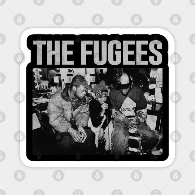 The Fugees Vintage Magnet by Sal.Priadi