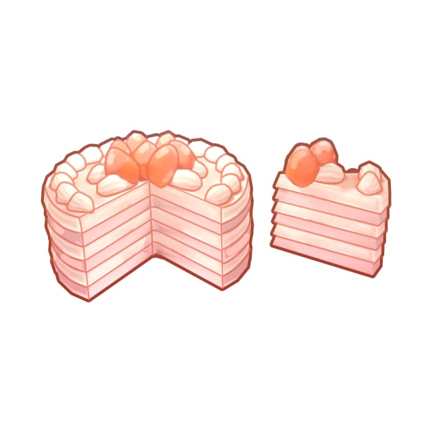 Strawberry Cake Pack by VelvepeachShop