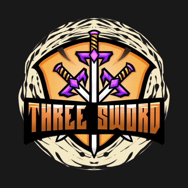 Three Sword Illustration by Dozerclothes