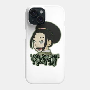 toph can see that it's gonna be a good day! Phone Case