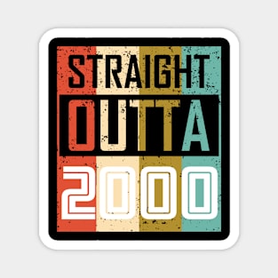 Straight Outta 2000 Magnet