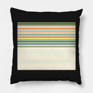 checkered pattern with stripes Pillow