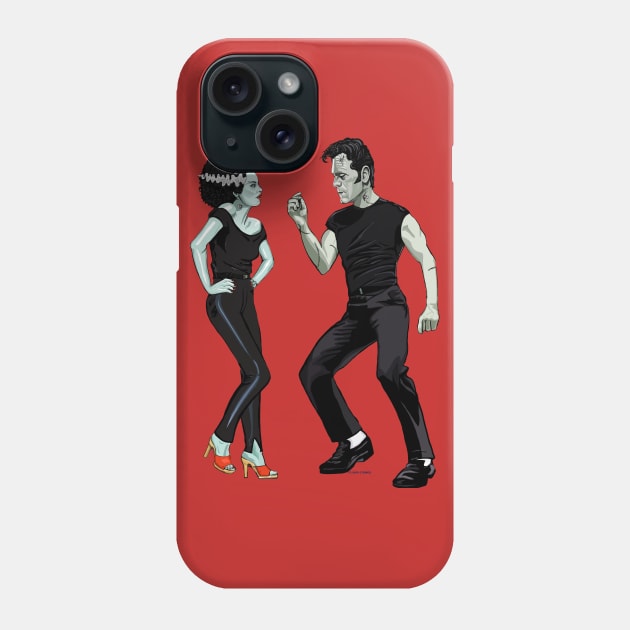 Grease Frankenstein Phone Case by FanboyMuseum