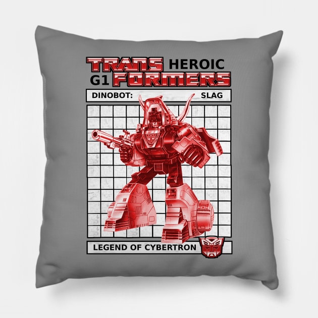 L.O.C Slag 2018 Pillow by CRD Branding