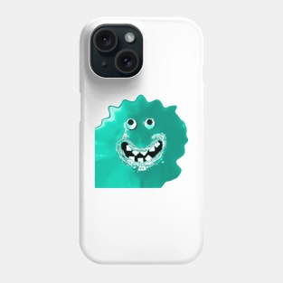 Goofy Jelly Monster Emoji Pixel Smiling Face Phone Case