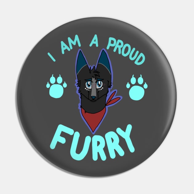 furry Pin by LemonDirt