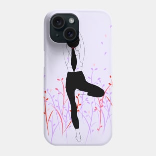 Yoga tree Phone Case