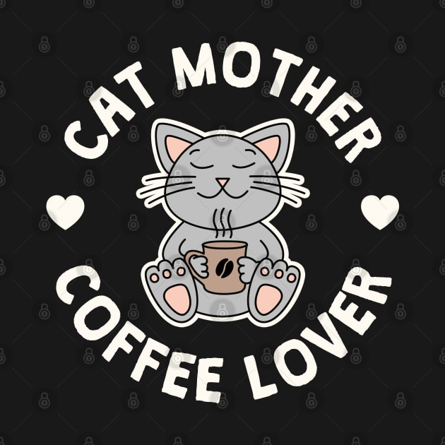 Cat Mother Coffee Lover by lemontee