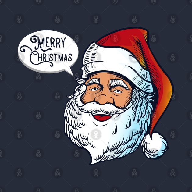 Santa Said Merry Christmas by Dimas Haryo