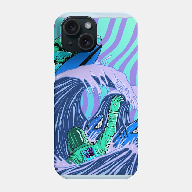 A day in the beach Phone Case by nivibomb