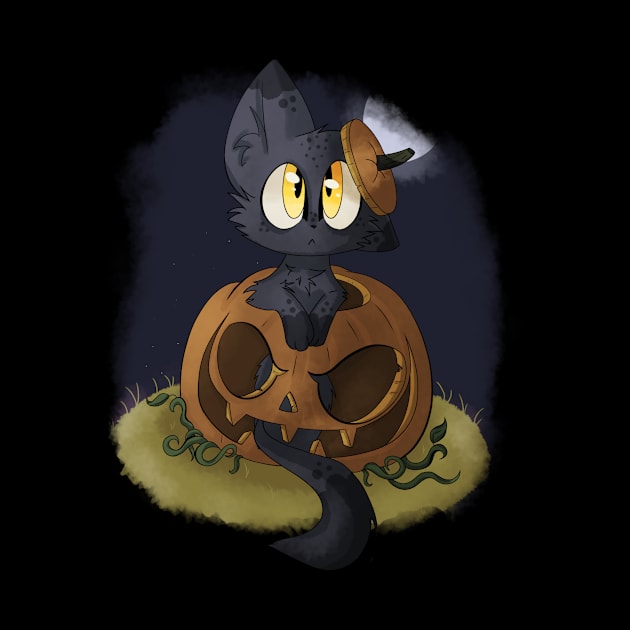 Halloween Cat by SpookytheKitty2001