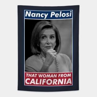 Nancy Pelosi, That Woman From California. Tapestry