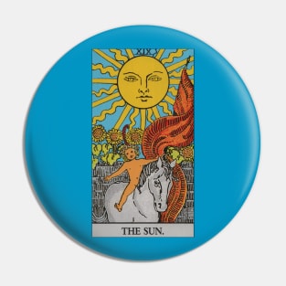 The Sun Tarot Card Pin