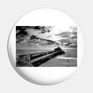 Bournemouth Pier And Beach Dorset England Pin