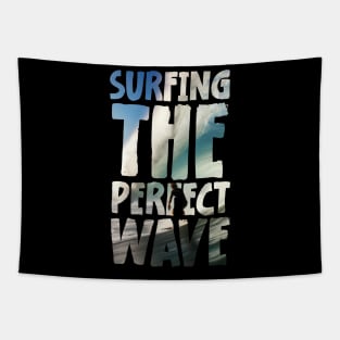 Surfing the perfect wave Tapestry