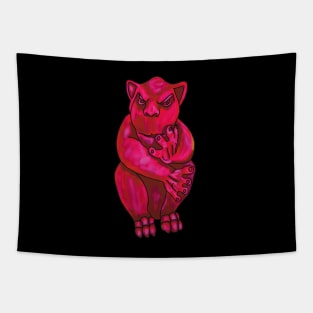 Red Devil Tapestry