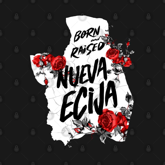 Born and Raised - Nueva Ecija, Philippines (Red) by pinoytee