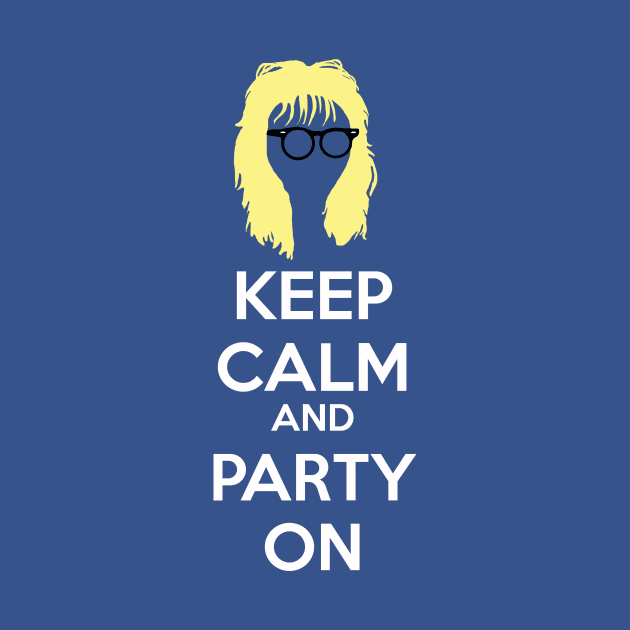 Keep Calm and Party On by Rubynibur