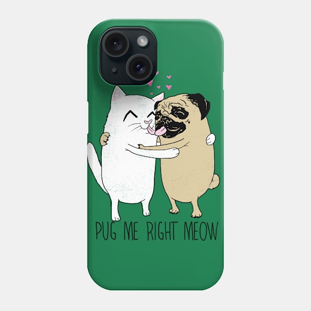 Dogs and Cats Phone Case by Hillary White Rabbit