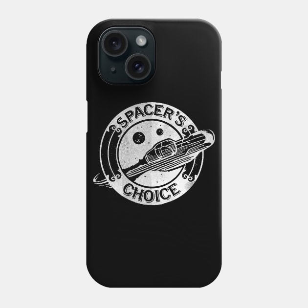 Spacer's Choice Distressed Logo | The Outer Worlds Phone Case by threadbaregaming