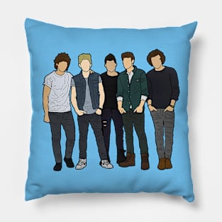 One Direction Design 2 Round Cushion - Harry Styles - One