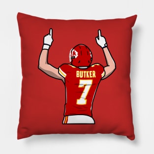 Goal butker Pillow