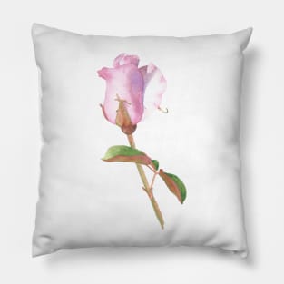 Pink Rosebud Pillow