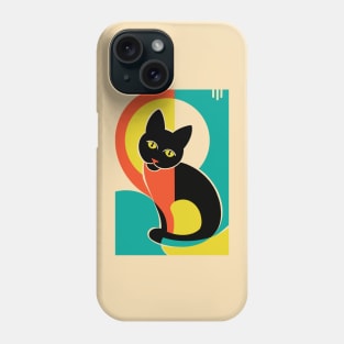 Bauhaus Cat 4 Phone Case