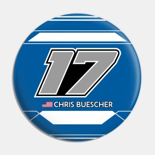 Chris Buescher #17 2023 NASCAR Design Pin