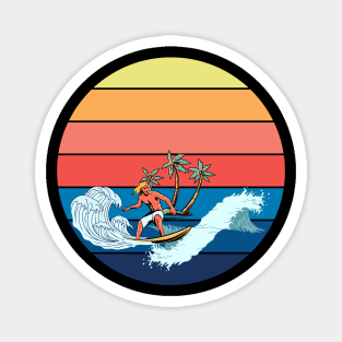 Catch the Wave of Adventure Magnet