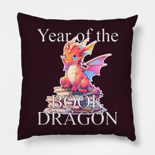 Year of the Book Dragon Pillow