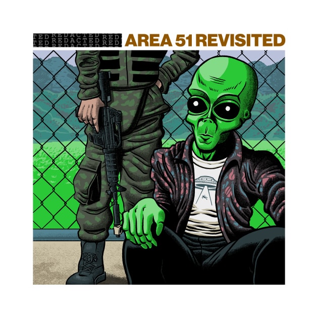 Area 51 Revisited by Peter Katsanis Art