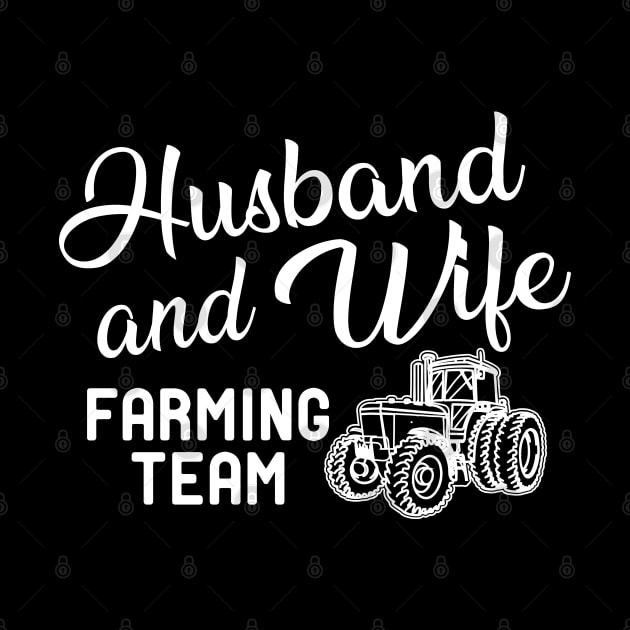 Husband and wife farming team by KC Happy Shop