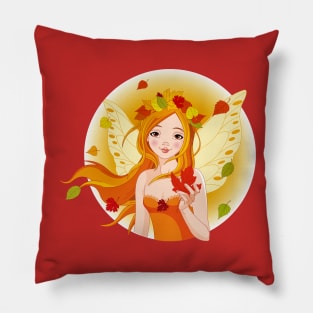 Autumn Fairy Pillow