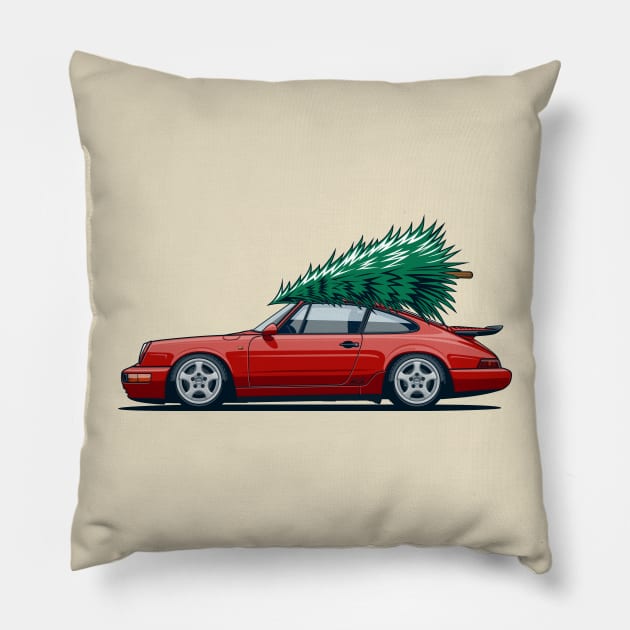 911 Xmas Pillow by Markaryan