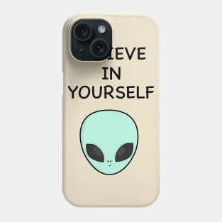 Cool Alien T-Shirt Phone Case