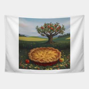 Apple Pie Cafe Coffee Art Picture Kawaii Beautiful Sweet Tapestry