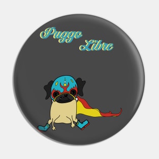 Puggo Libre Pin