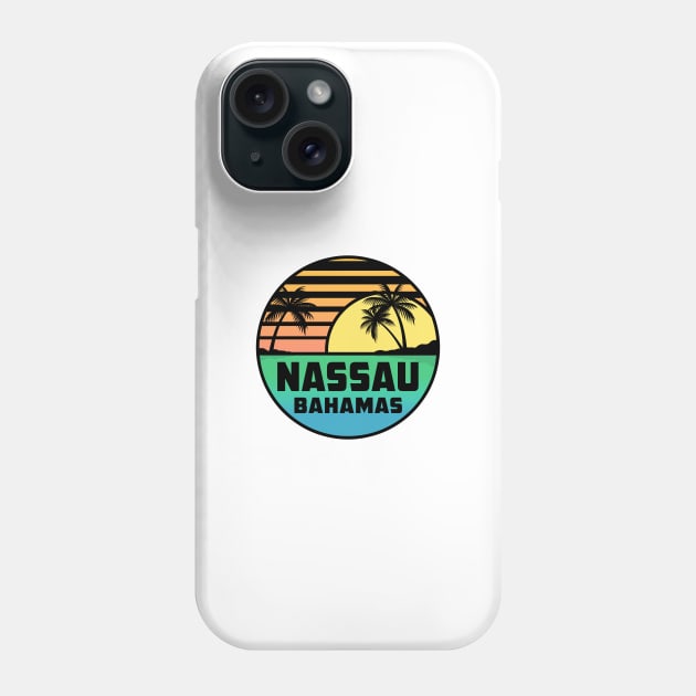 Nassau New Providence Island Bahamas Tropical Beach Surfing Scuba Surf  Vacation Phone Case by DD2019