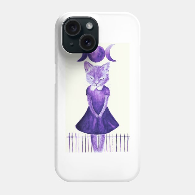 Cult Cutie Cat Phone Case by KaijuCupcakes