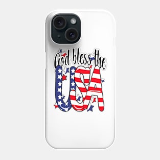 God Bless The USA Phone Case