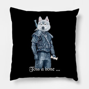 Husky Witcher Pillow