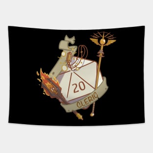 Dnd Cleric D20 Tapestry