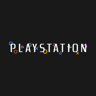 Playstation Letter Artwork T-Shirt