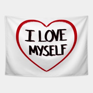 Love myself Tapestry