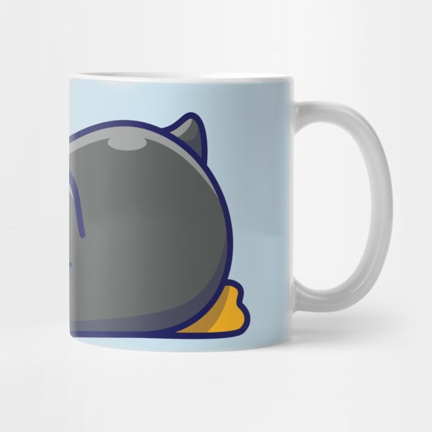 Cute penguin sleeping - Penguin - Mug