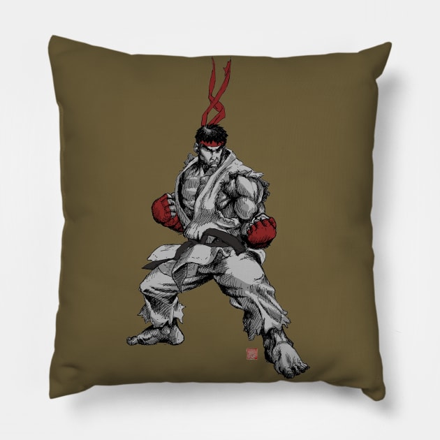 Ryu Pillow by Huluhua