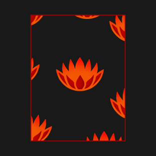 Fleur de feu T-Shirt