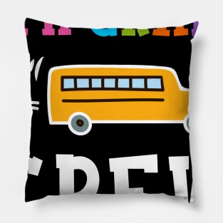 Fifth Grade Crew T-shirt Back to School Teacher Gifts Pillow